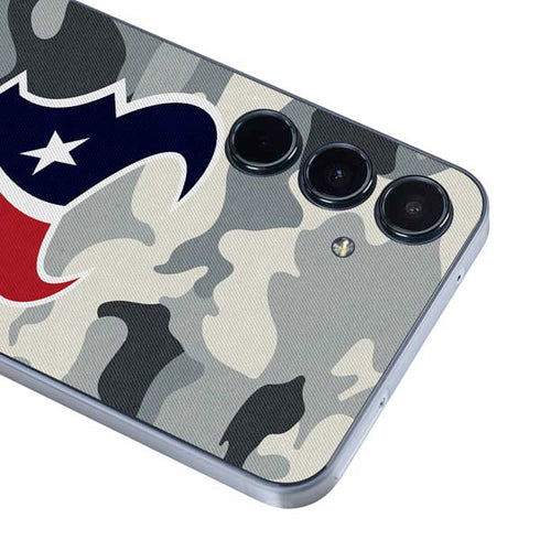 NFL Houston Texans Camo Galaxy A35 5G Skin